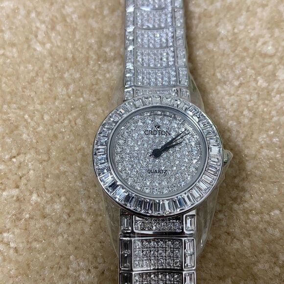 Croton Women’s Balliamo Crystal Quartz Watch NEW in Box **READ main image 10